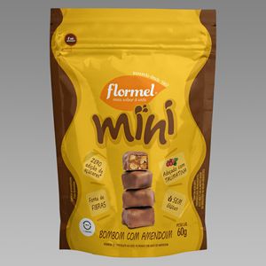 Mini Bombom com Amendoim 60g