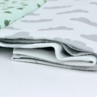 Cueiro Estampado com 3 Peças - 4401