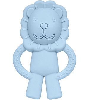 Mordedor em Silicone Leãozinho Azul - 17012