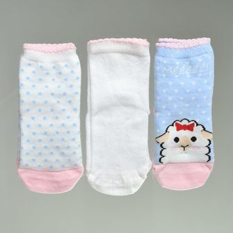 Kit Meia Baby Ovelinha