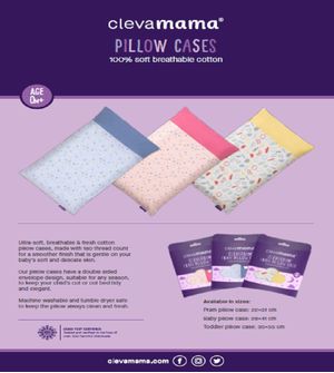 Fronha para Travesseiro Bebê Estrelinha Clevamama