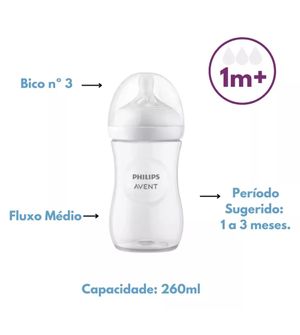 Kit Mamadeira Pétala 125ml, 260ml e 330ml Avent