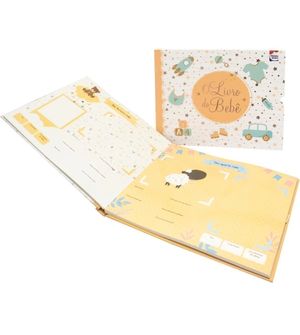 Livro de Recordações do Bebê Laranja