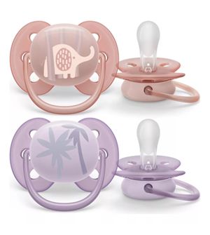 Chupeta Ultra Soft 0 à 6 meses 2 Unidades