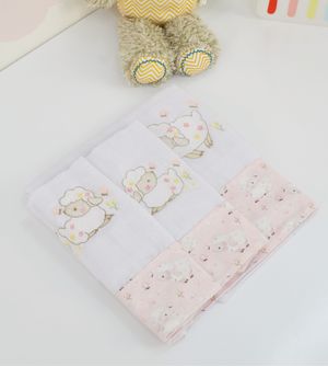 Kit Fralda de BocaOmbro Com 3 Unidades - 24714F