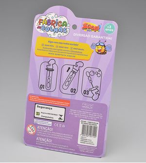 Tubetes Bolha de Sabão Girafinhas com 3 unidades