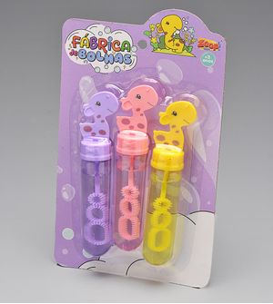 Tubetes Bolha de Sabão Girafinhas com 3 unidades