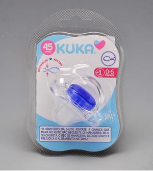 Chupeta Cristal Azul Tam. 1