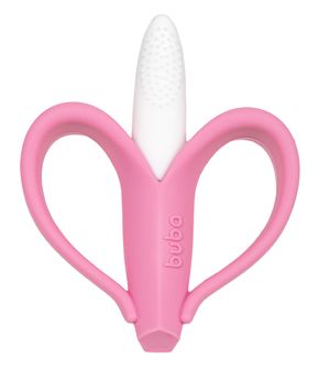 Massageador de Gengiva Banana Rosa - 16169