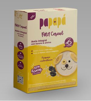 Petit Cereal Aveia Integral com Banana e Ameixa 170g