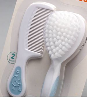 Kit Pente e Escova Soft - 1445 Azul