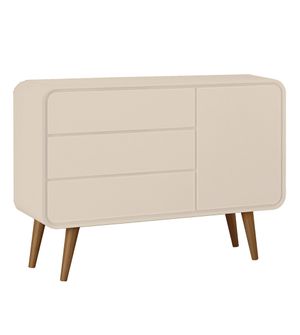 Cômoda Confort Color com 3 Gavetas Puppi Móbile