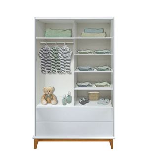 Roupeiro Nordic 2 Portas Puppi Móbile