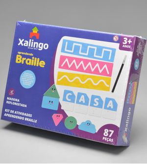 Kit de Atividades Aprendendo Braille 87 peças
