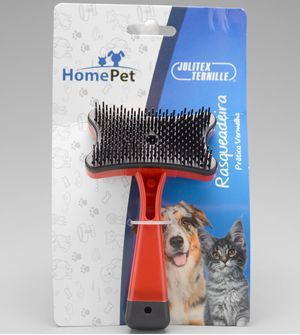Rasqueadeira Prática HomePet Vermelha
