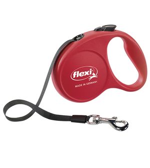 Guia Retrátil Fun Fita Vermelho P -  Flexi