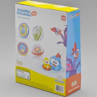 Bolas de Banho Galinha Pintadinha