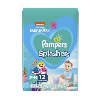 Fralda para Piscina Splashers Baby Shark