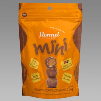 Mini Bombom Crocante com Caramelo 54g