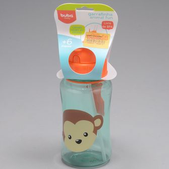 Garrafinha Animal Fun Macaco 350 ml