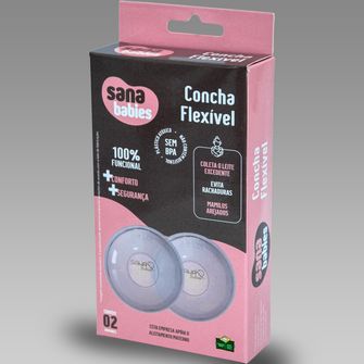Concha Flexível com 2 Unidades