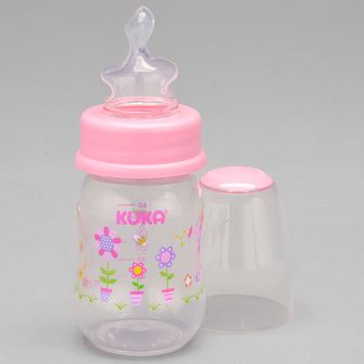 Mamadeira Natural Color Orto 70ml Rosa