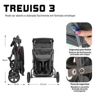 Carrinho Treviso 3 ABC Design