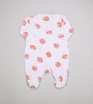 Macacão Manga Longa Morango - 251443