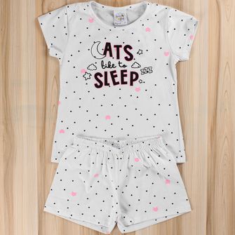 Conjunto Pijama Cats Sleep - 200211