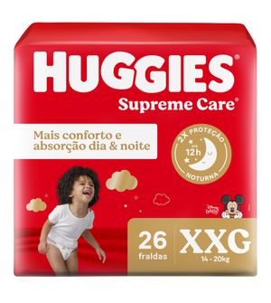 Fralda Huggies Supreme Care