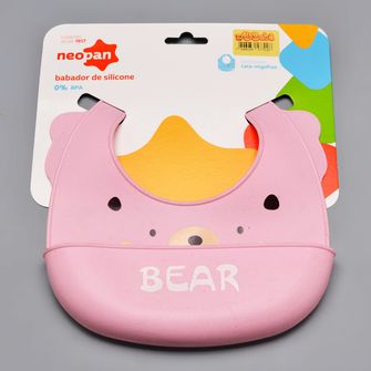 Babador de Silicone com Cata Migalhas - 7702