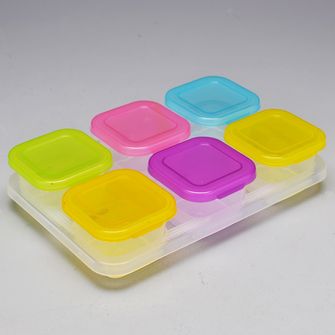 Porta Papinha com Bandeja 6 un. de 60ml