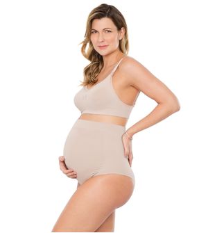 Calcinha Gestante Maternity - 50040 Bege - G Bege - G Bege - G