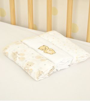 Kit Fralda 3 Unidades Com Bainha - 5405