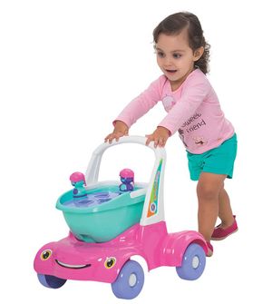 Bebê Passeio Didático Rosa