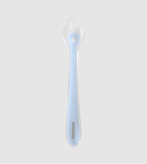 Colher de Silicone com Estojo Azul - Kikka boo