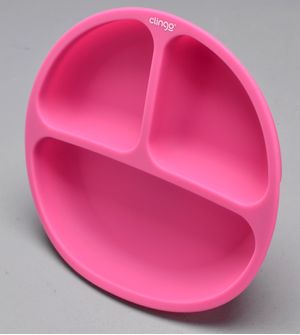 Prato em Silicone com Divisórias