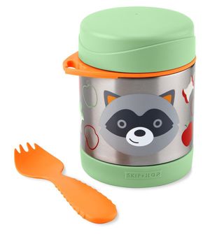 Pote Térmico com Talher Zoo Guaxinim