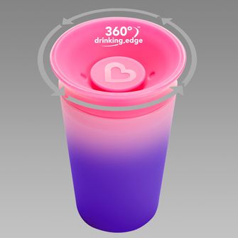 Copo Spill Proof 360 Changing Color - 266ml-Rosa