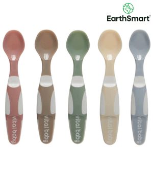 Kit Colheres com 5 unidades Vital Baby