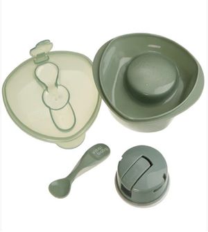 Tigela com Ventosa Colher e Tampa Moss Vital Baby