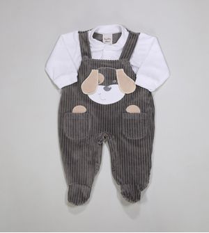 Macacão Plush Doguinho Fofo - 18240