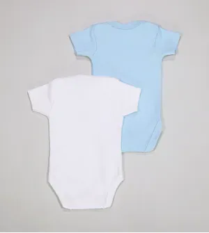 Kit Body com 2 unidades Branco/Azul - 1103E