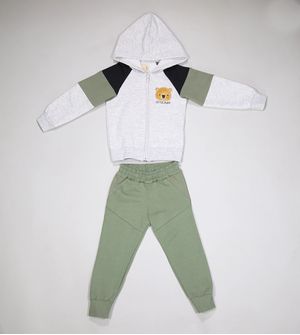 Conjunto Moletom Little Dude com Capuz - 14760A
