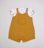 Jardineira-Blusa