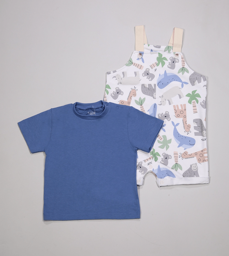 Jardineira-Camiseta