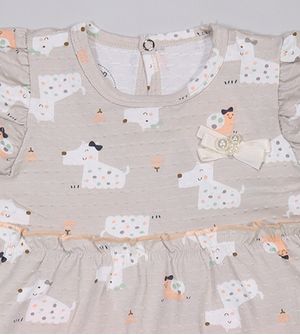 Conjunto Dogs Bege - 39445