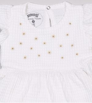 Conjunto Florzinha Branco - 39443
