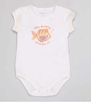 Conjunto Body/Shorts Peixinhos