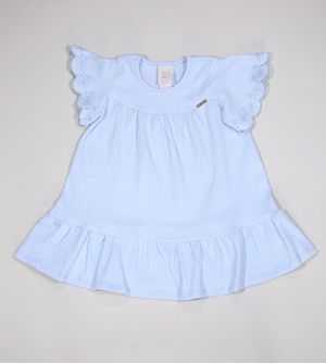 Vestido Flowers Blue - 50616